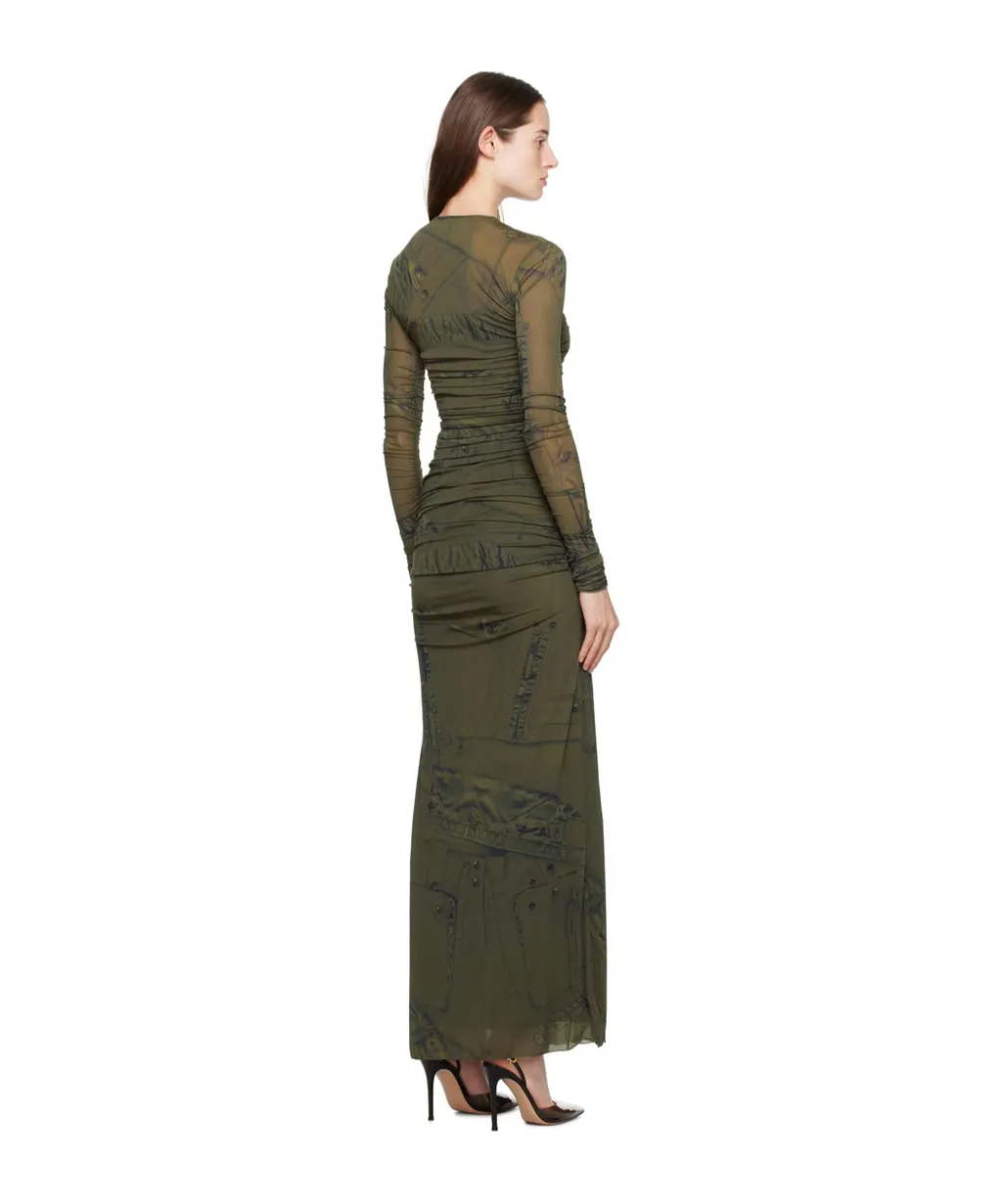 Pattern Printed Dress