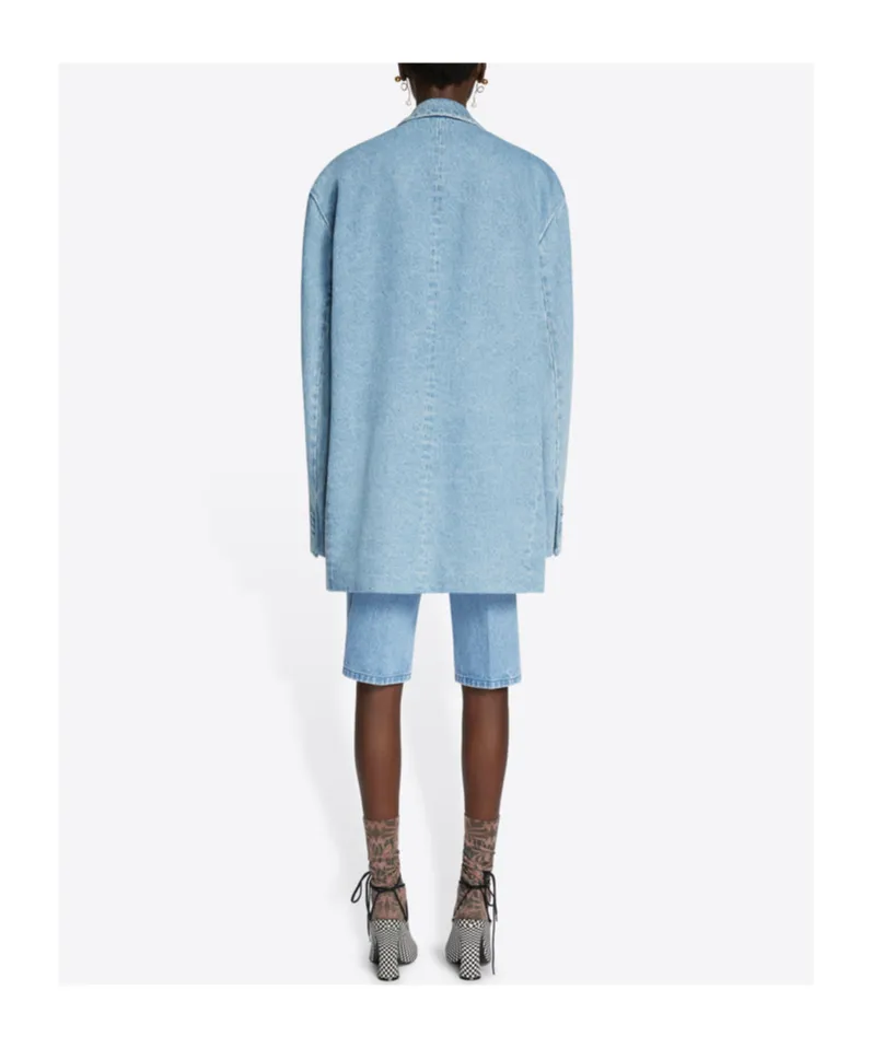 Denim Suit Coat