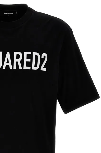 Dsquared2 Logo-Printed Crewneck T-Shirt