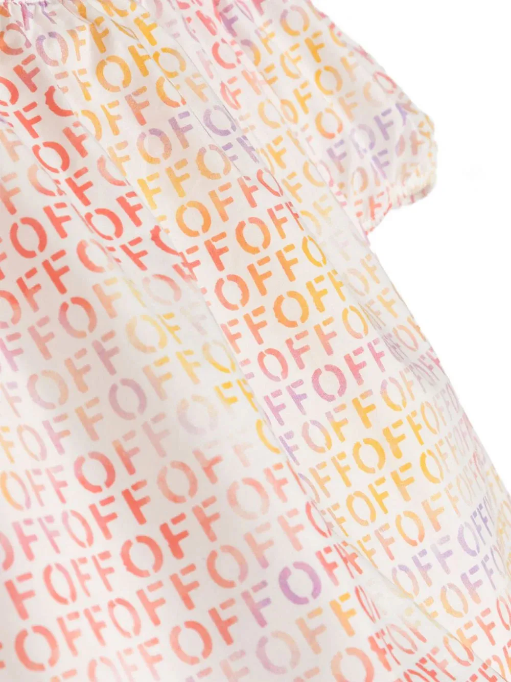 Logo-Print Cotton Blouse
