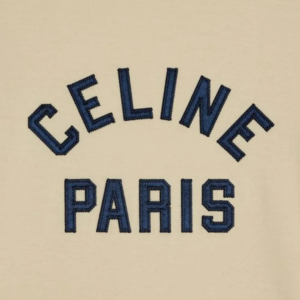 Celine Paris 70's T-Shirt In Cotton Jersey
