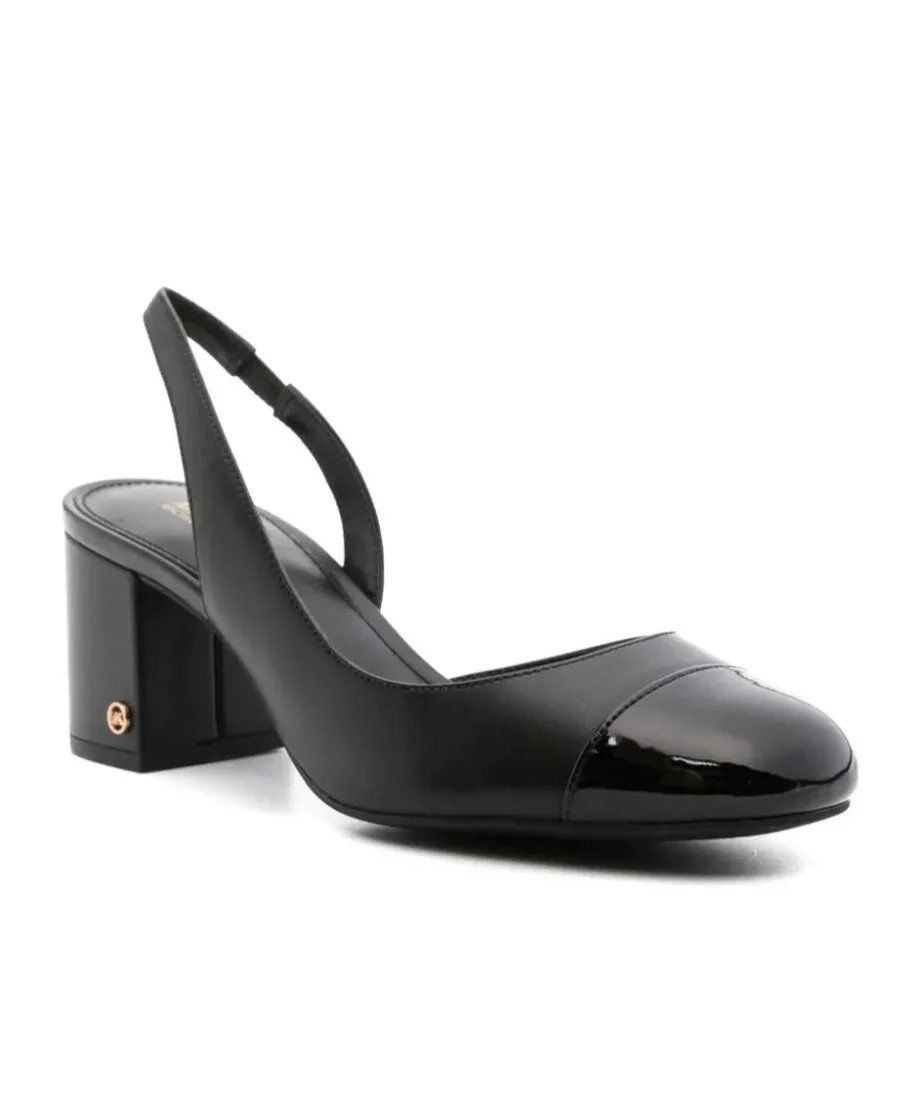65Mm Block-Heel Slingback Pumps