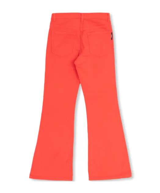Balmain Kids High Waist Flared Jeans