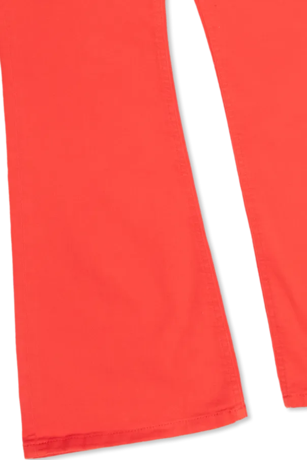 Balmain Kids High Waist Flared Jeans