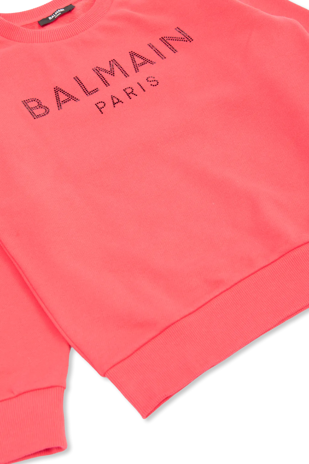 Balmain Kids Logo Embellished Crewneck Sweatshirt