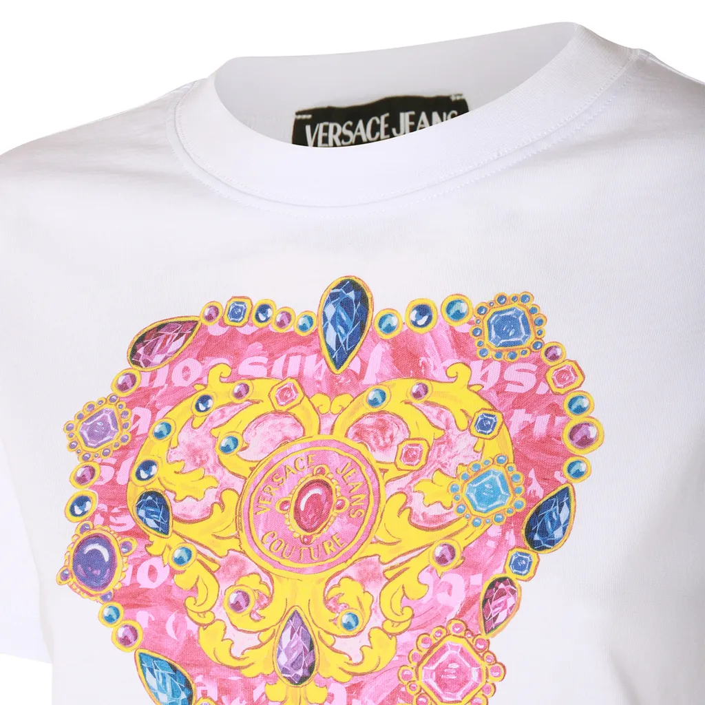 Versace Jeans Couture Heart Couture Crewneck T-Shirt