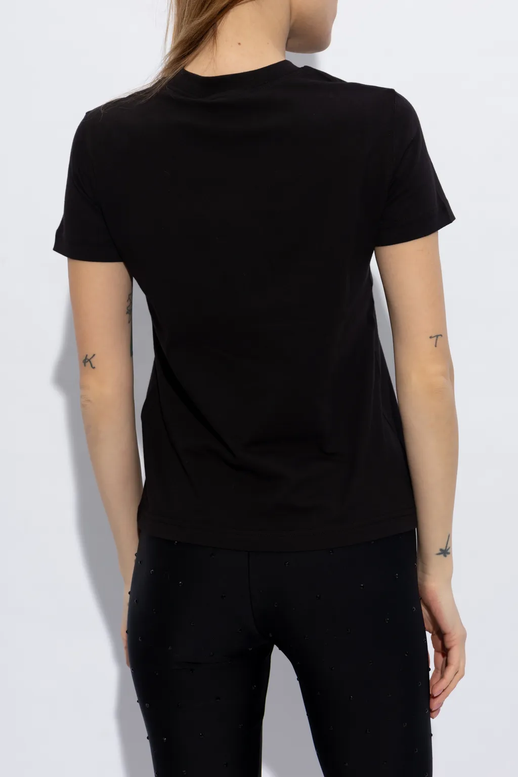 Versace Jeans Couture Logo Printed Crewneck T-Shirt