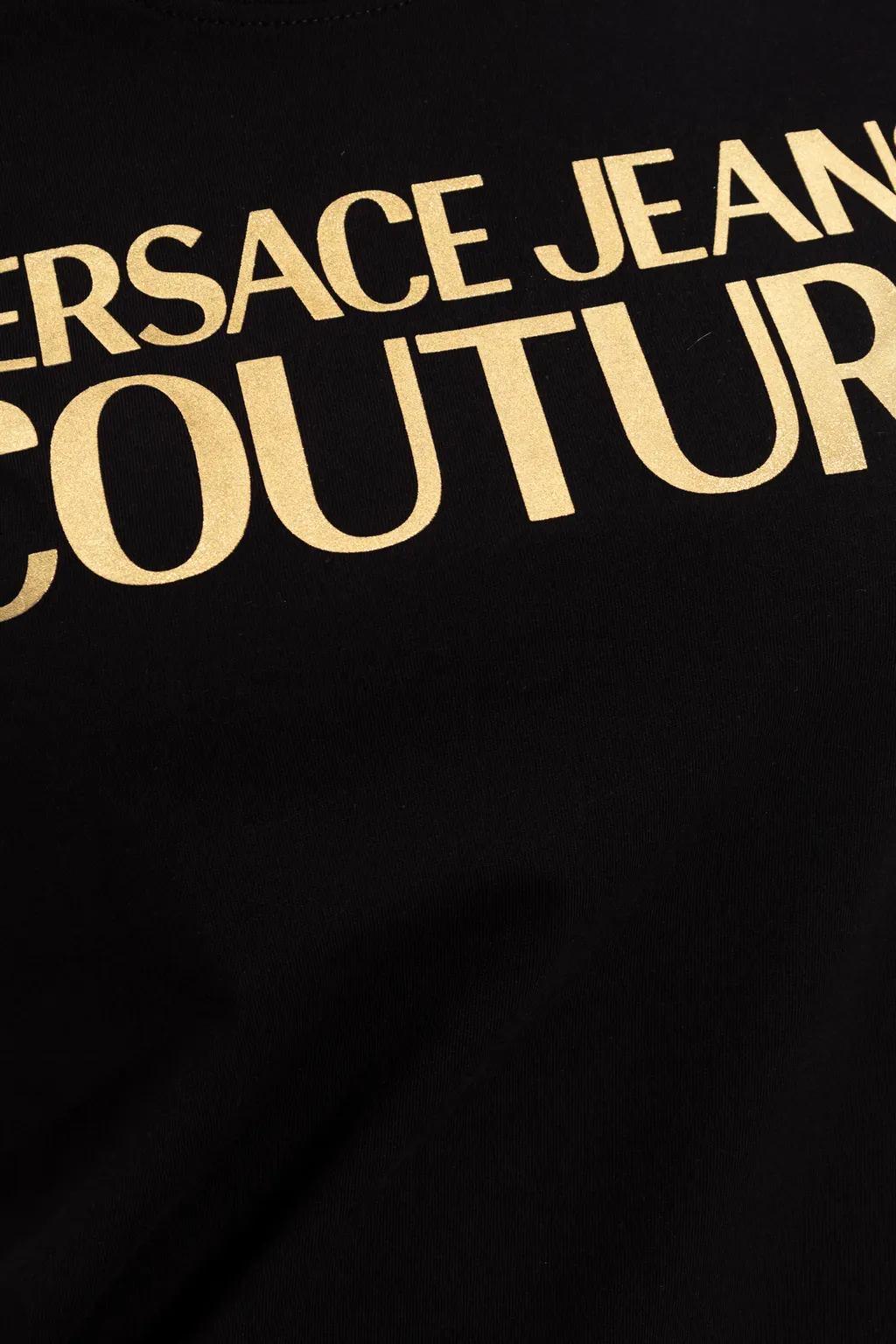 Versace Jeans Couture Logo Printed Crewneck T-Shirt