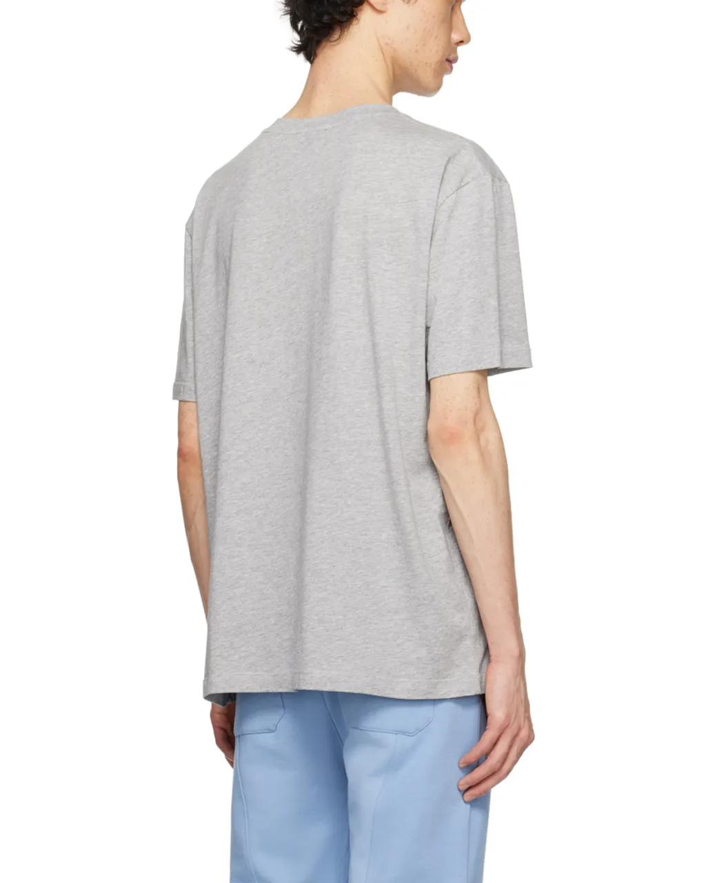 Balmain Logo Patch Crewneck T-Shirt