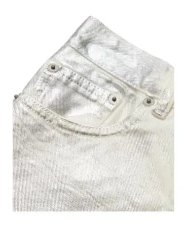 Mm6 Maison Margiela Kids Coated-Finish Logo Patch Shorts
