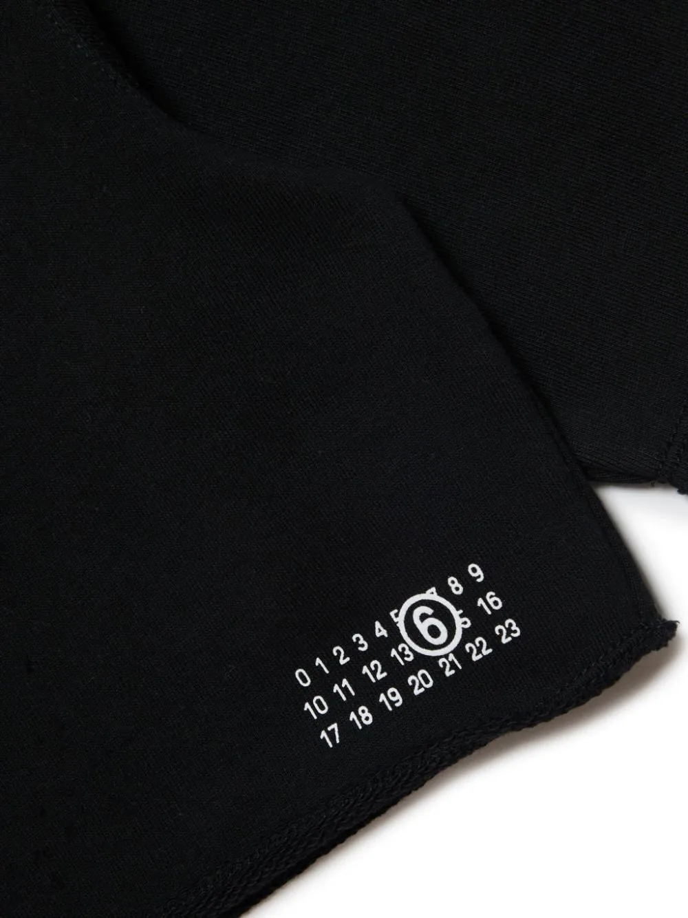 Mm6 Maison Margiela Kids Numbers-Motif Crewneck T-Shirt