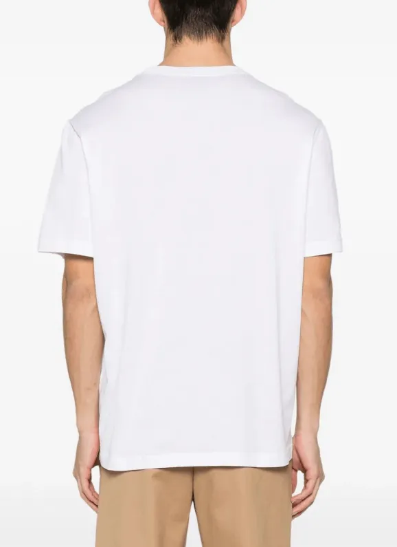 Brioni Logo Embroidered Crewneck T-Shirt