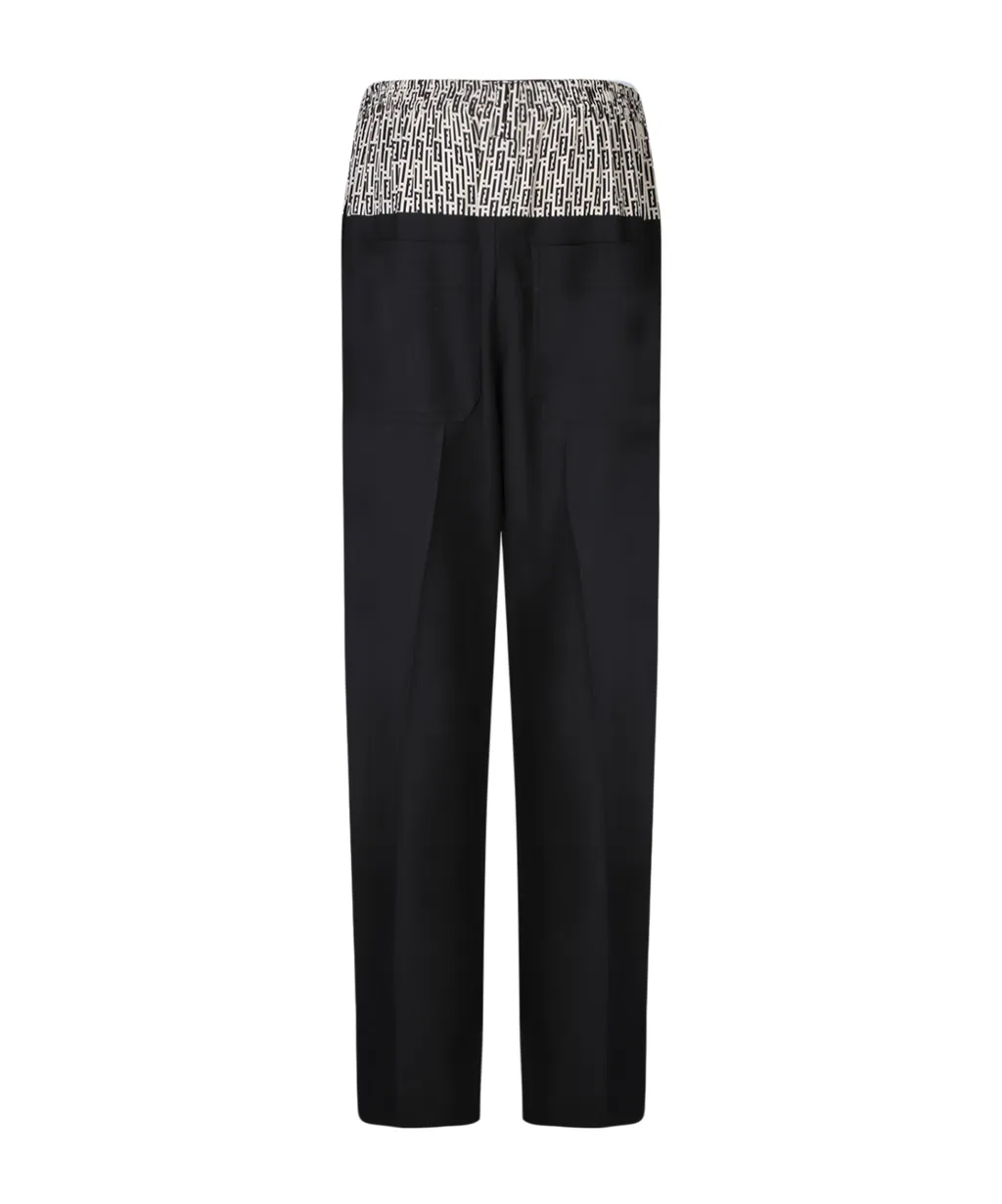 Fendi Elasticated Waistband Tailored Pants