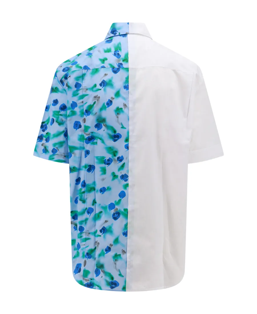 Marni Floral Printed Short-Sleeved