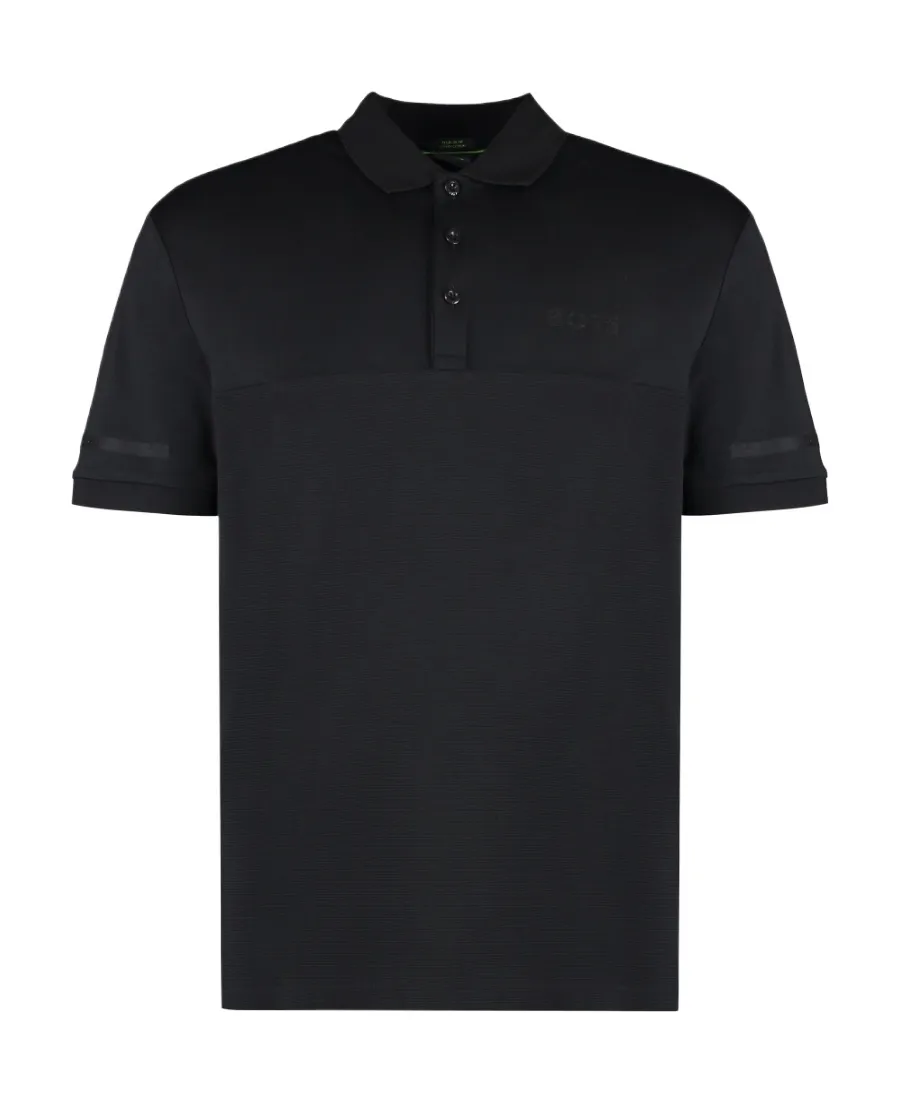 Boss Hugo Boss Logo Detailed Short-Sleeved Polo Shirt