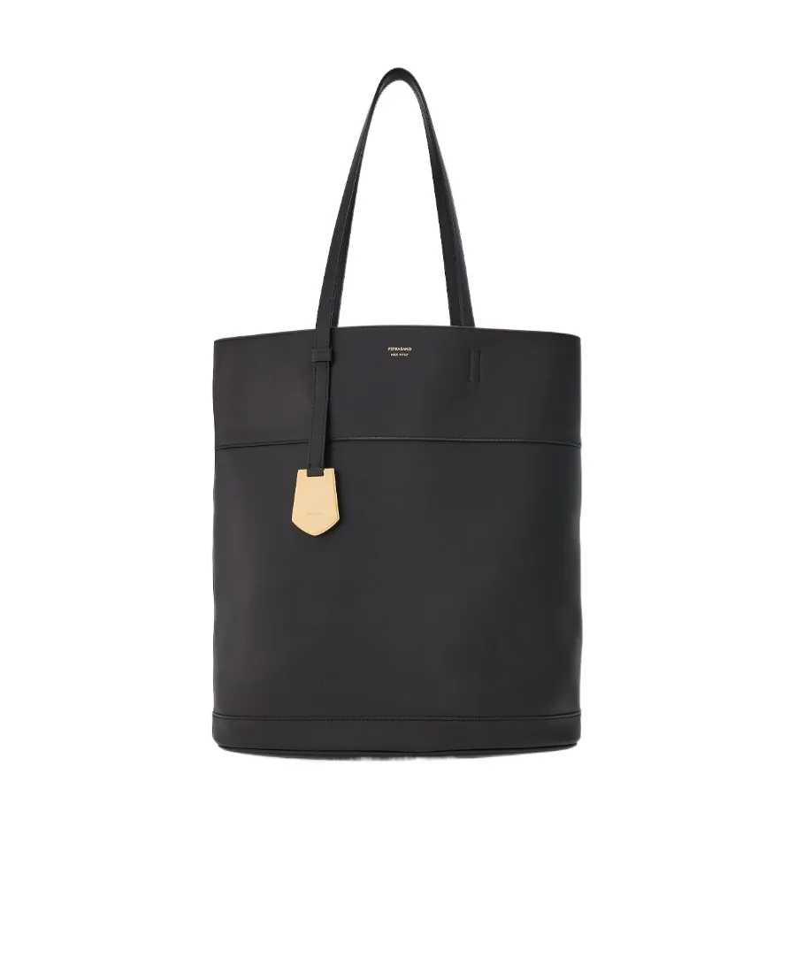 Salvatore Ferragamo Logo Printed Tote Bag