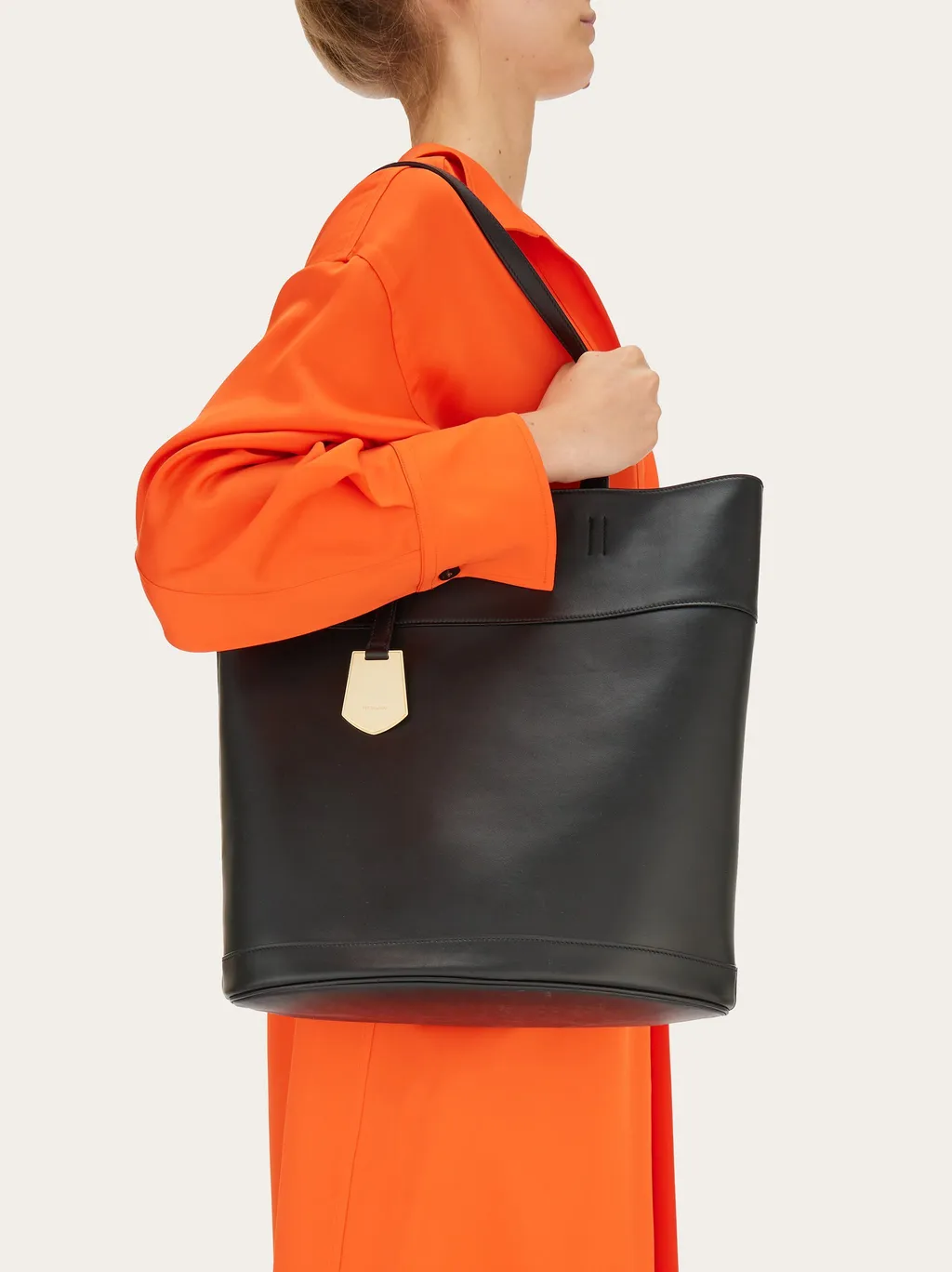 Salvatore Ferragamo Logo Printed Tote Bag