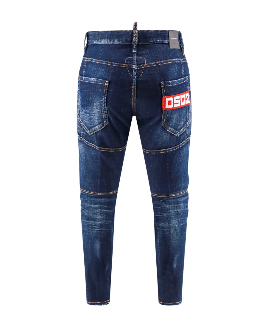 Dsquared2 Slim Fit Biker Jeans