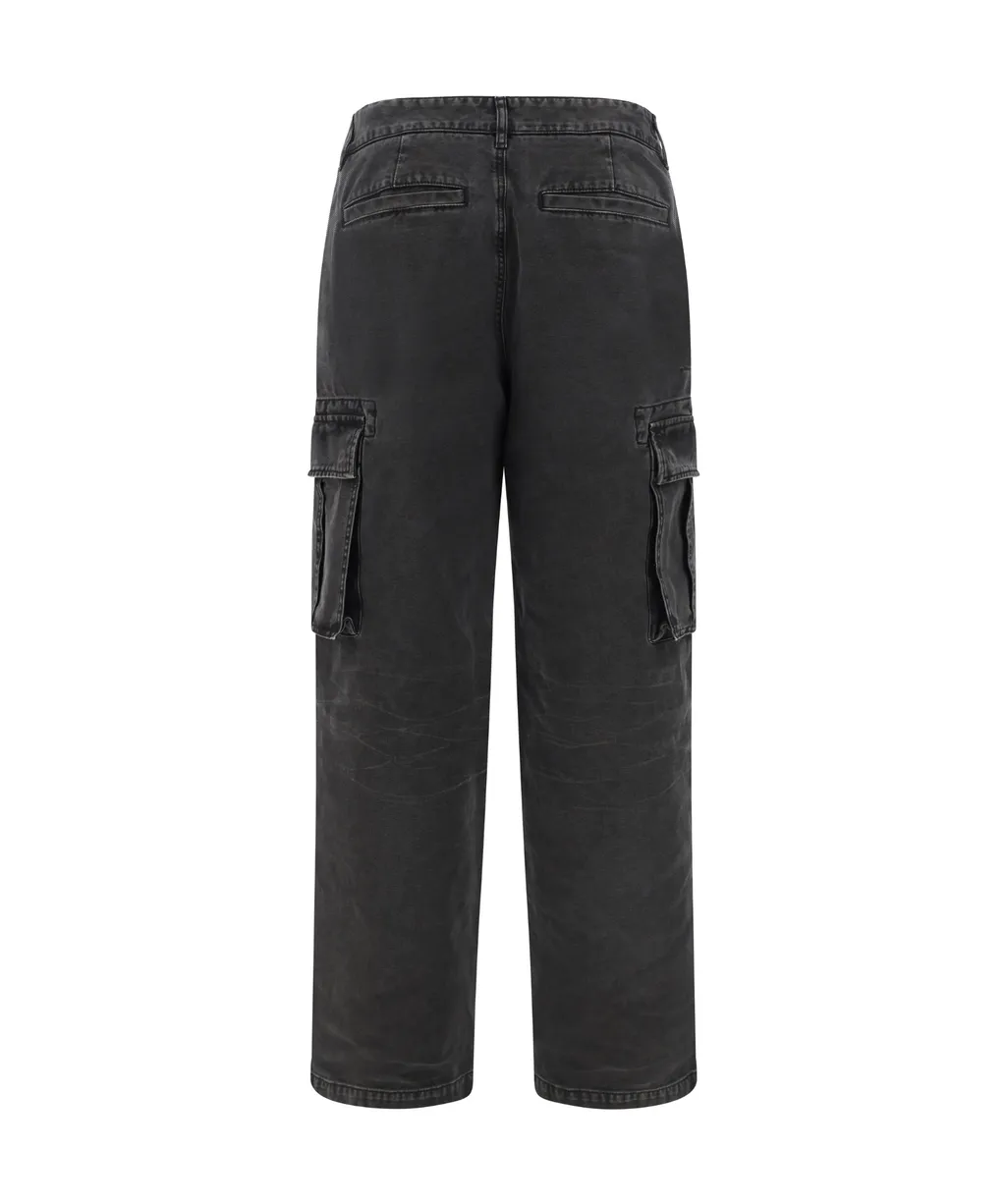 Givenchy 4G Embroidered Straight-Leg Cargo Pants