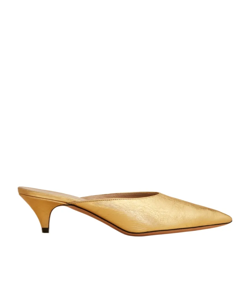 Khaite The River Pointed-Toe Mules