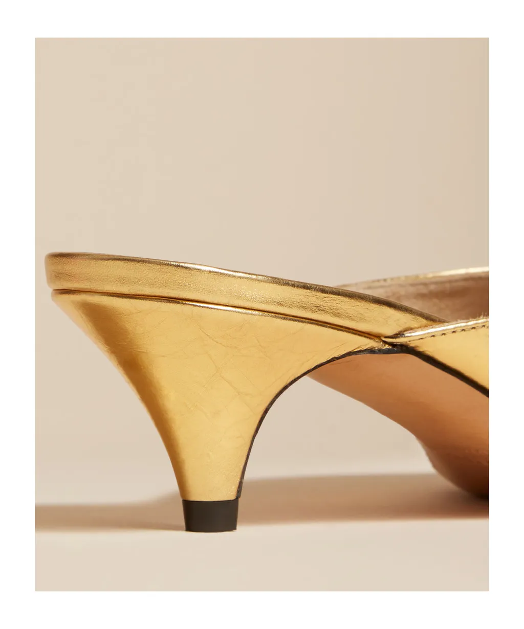 Khaite The River Pointed-Toe Mules
