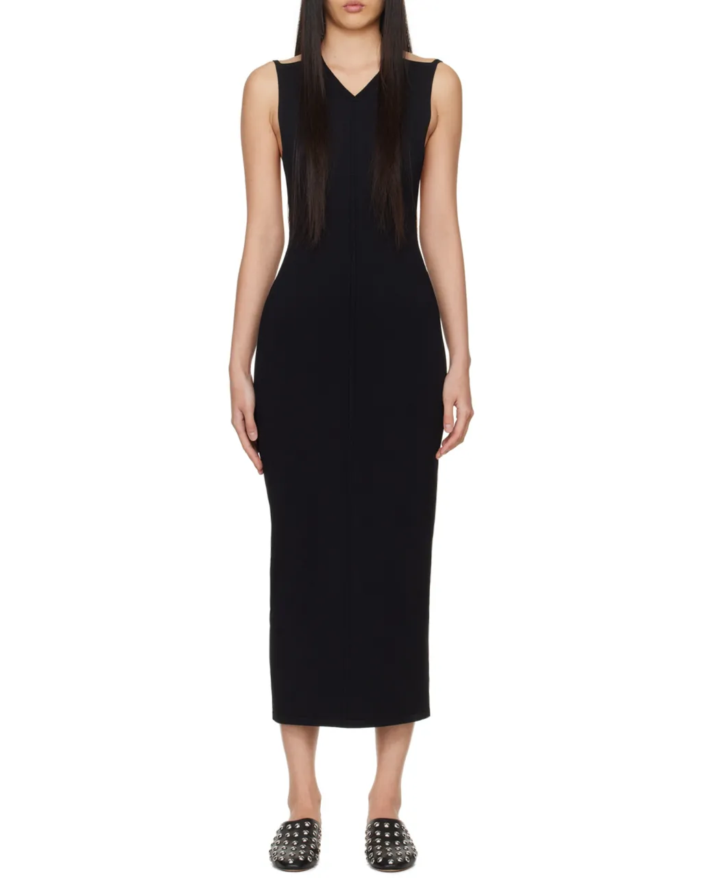 Khaite Terri Open Back Maxi Dress