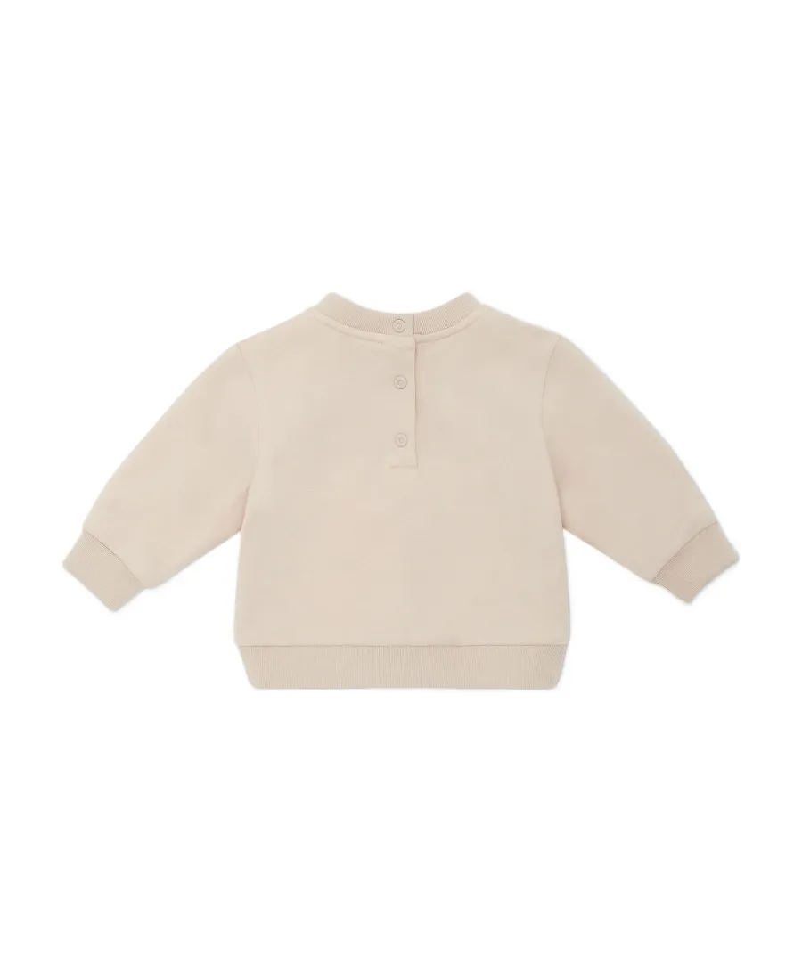 Fendi Kids Logo Embroidered Crewneck Sweatshirt