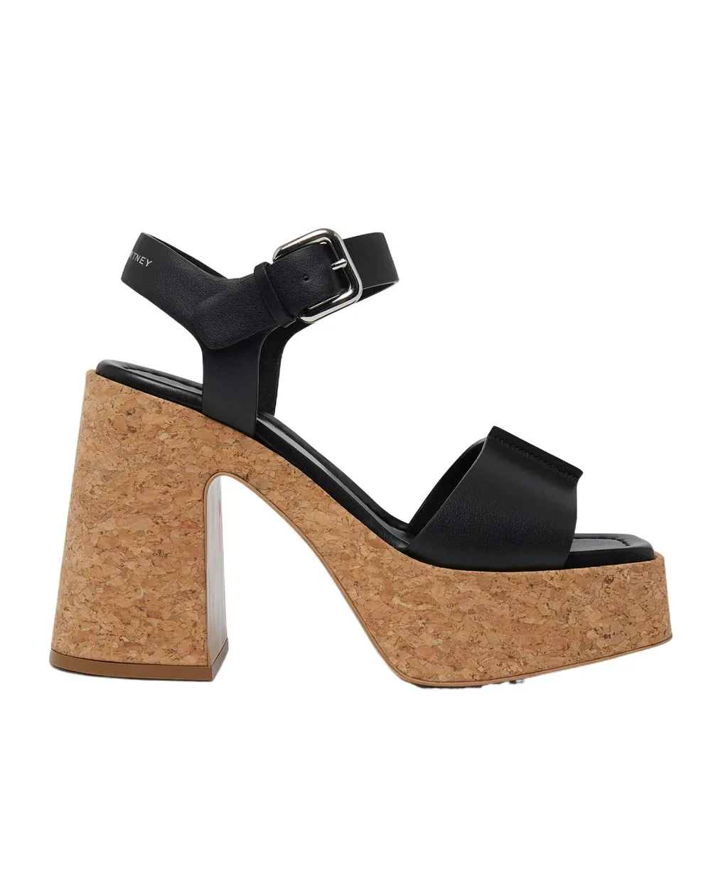 Stella Mccartney Skyla Buckled Platform Sandals