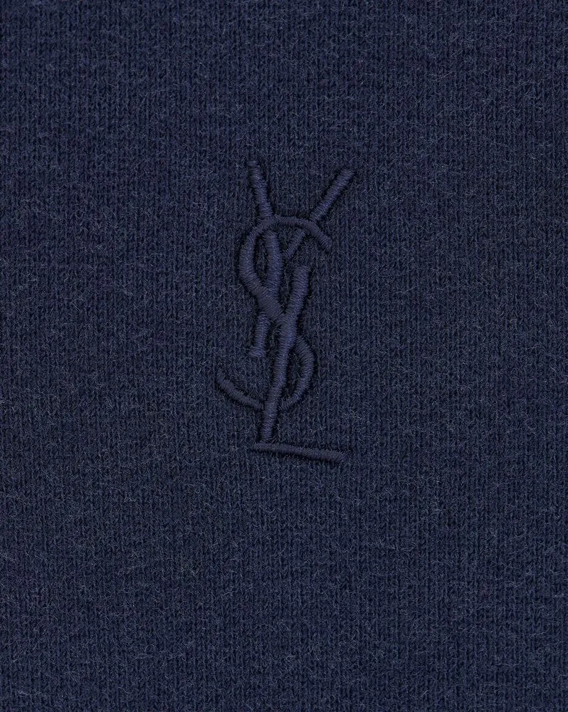 Saint Laurent Cassandre Drawstring Hoodie