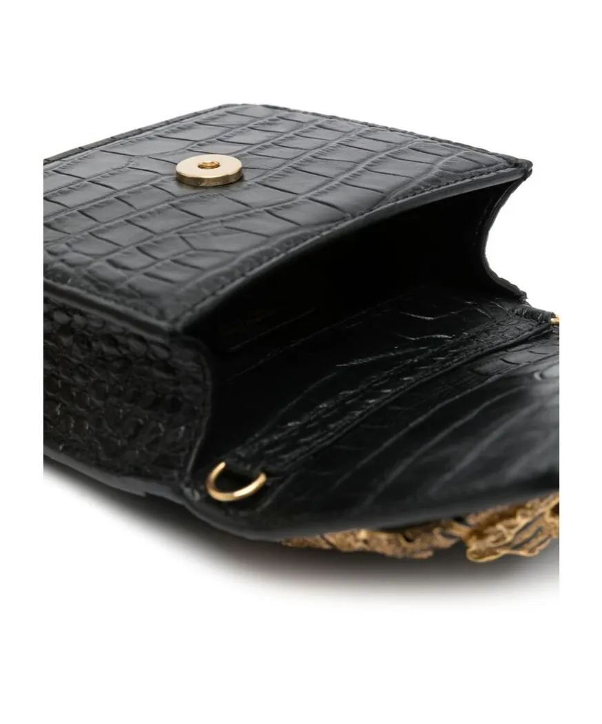 Roberto Cavalli Small Roar Embellished Shoulder Bag