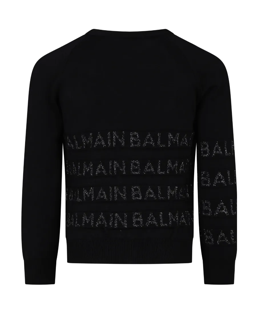 Logo-Embroidered Cardigan