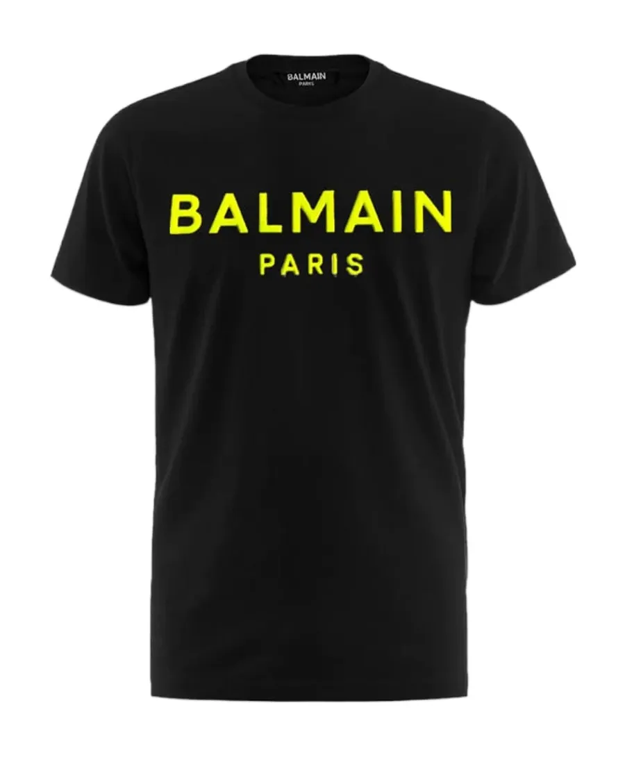 Balmain Kids Logo Detailed Crewneck T-Shirt
