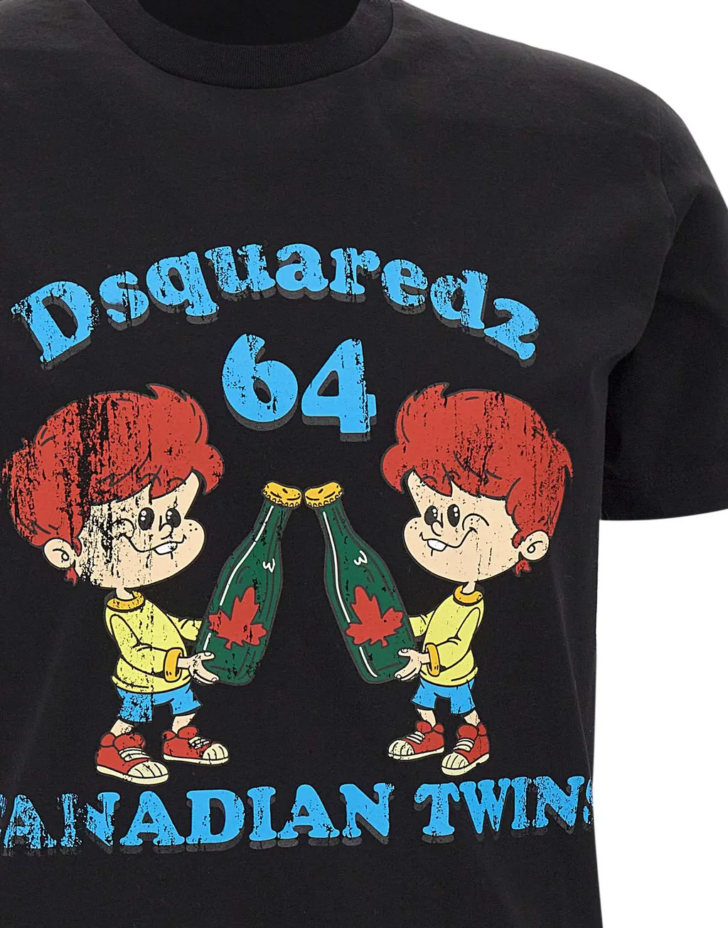 Dsquared2 Graphic-Printed Crewneck T-Shirt