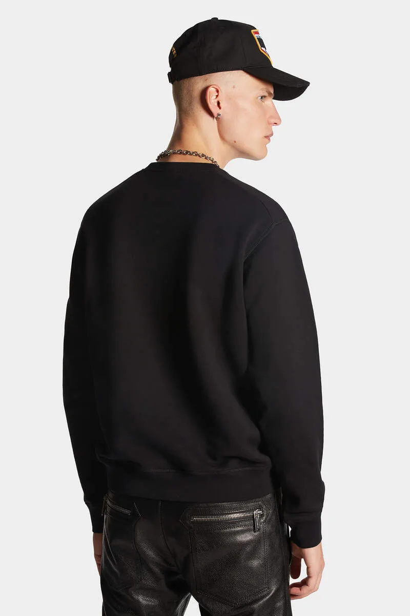 Dsquared2 Logo Printed Crewneck Sweatshirt