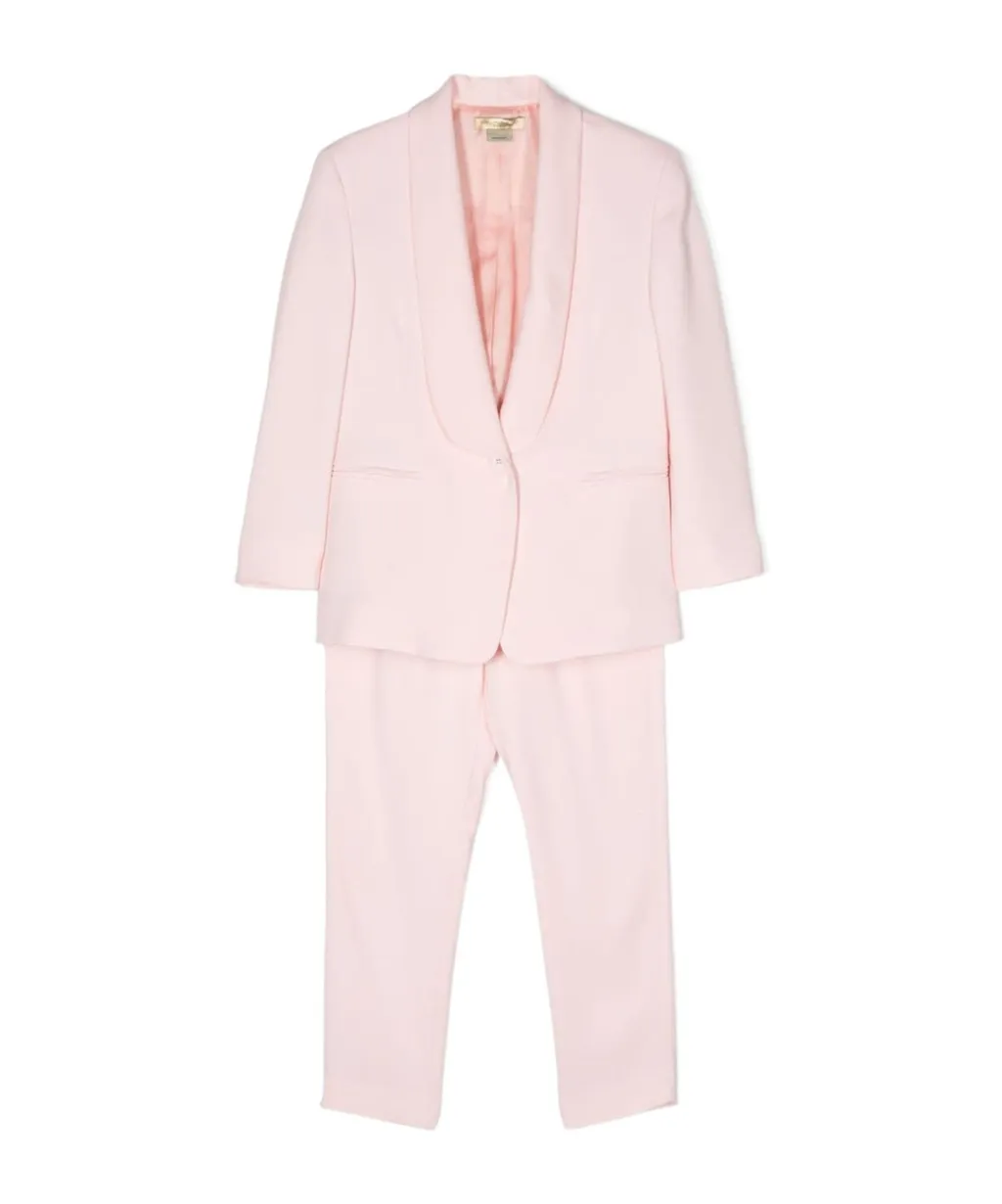 Long-Sleeved Coat And Trouser Set