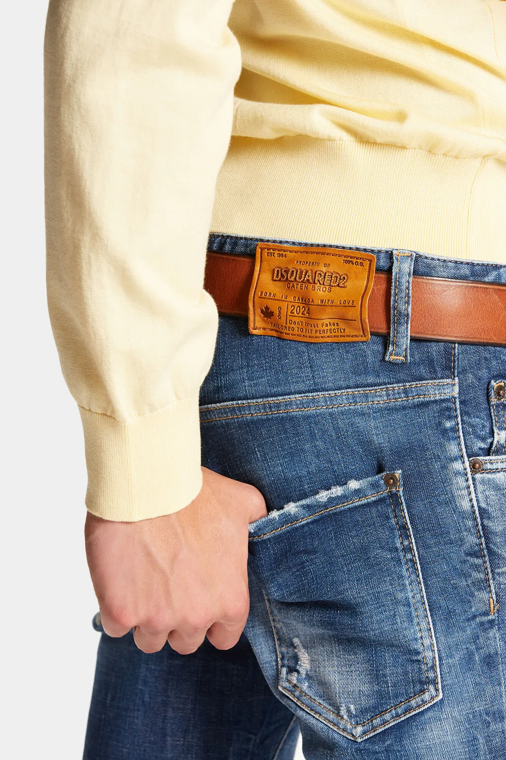 Dsquared2 Super Twinky Distressed Skinny Jeans