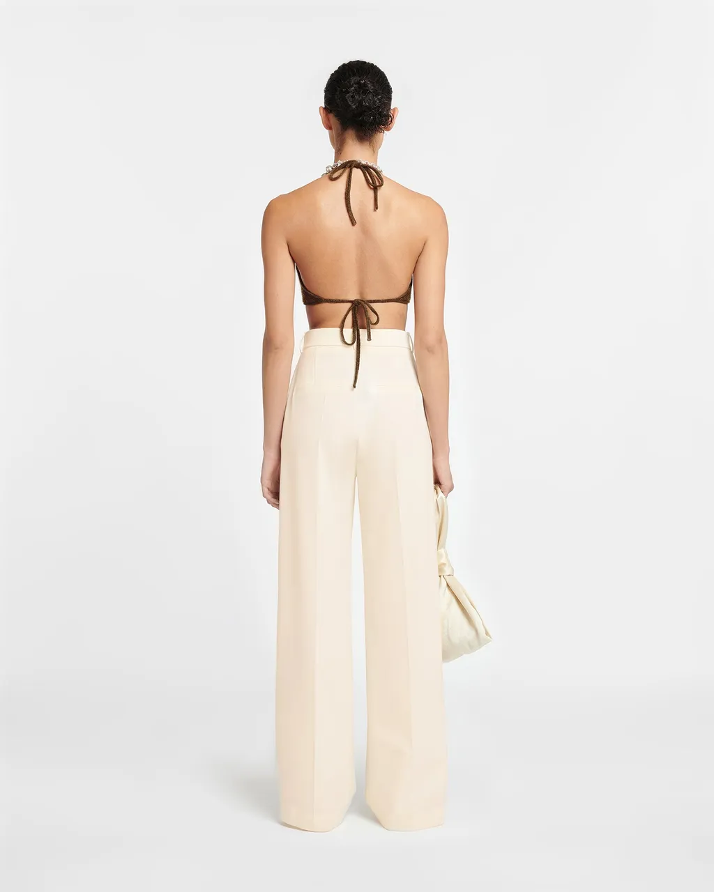 Nanushka Lanai Pleat Front Trousers