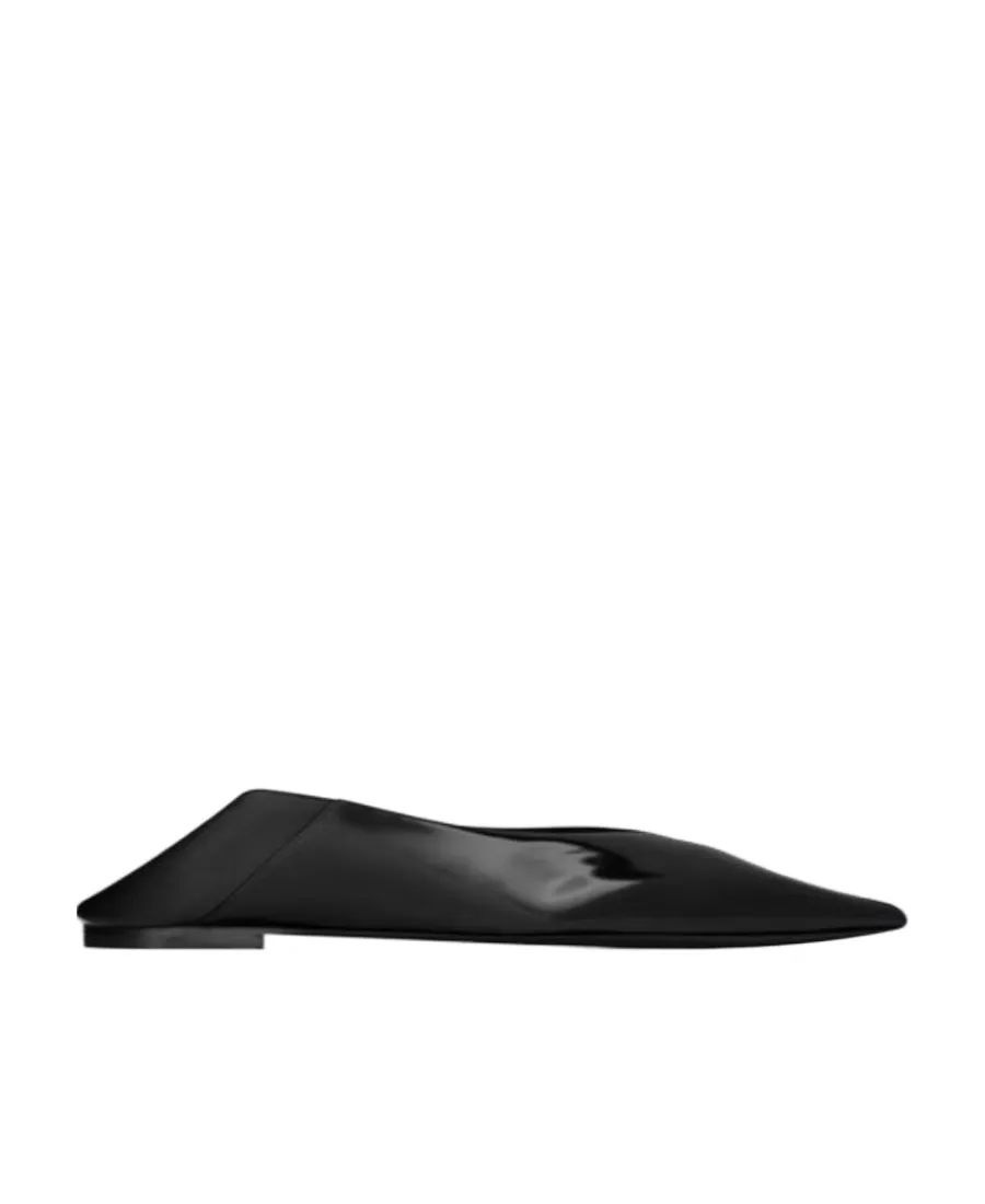 Saint Laurent Nour Pointed Toe Slippers