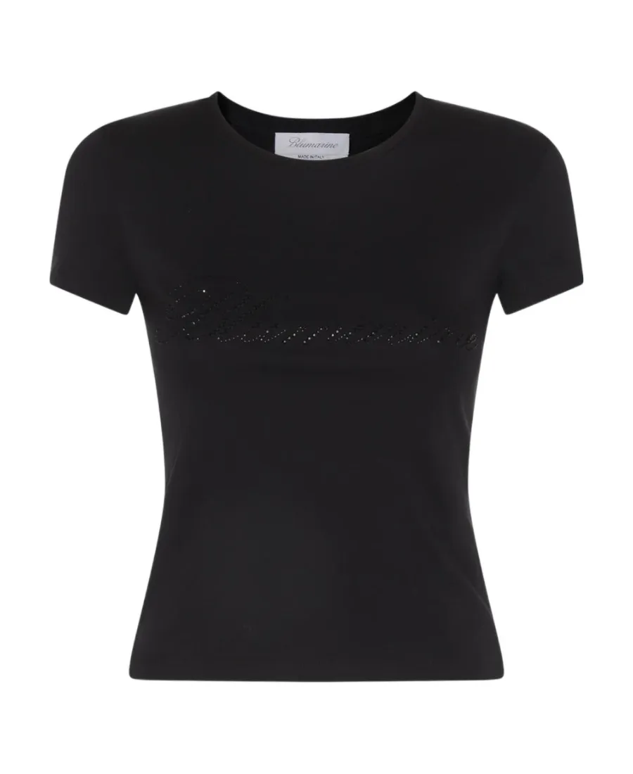 Logo-Embellishment Cotton T-Shirt