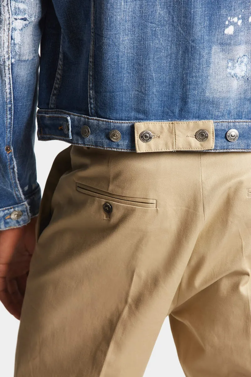 Dsquared2 Ripped Denim Jacket