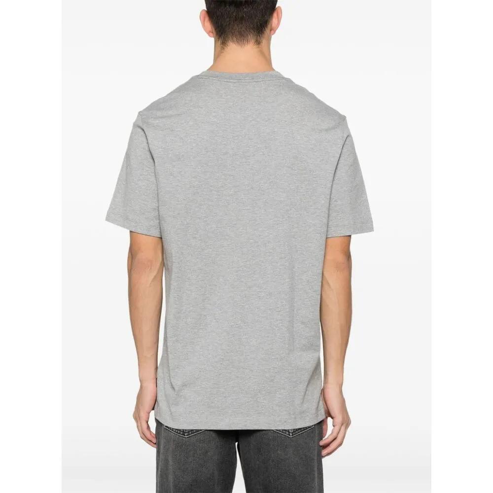 Logo-Stamp Cotton T-Shirt