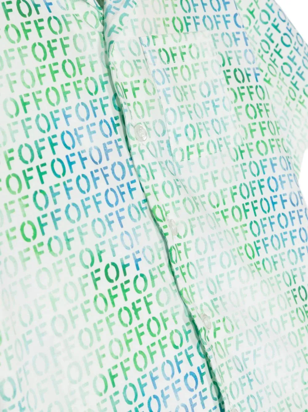 Logo-Print Cotton Shirt