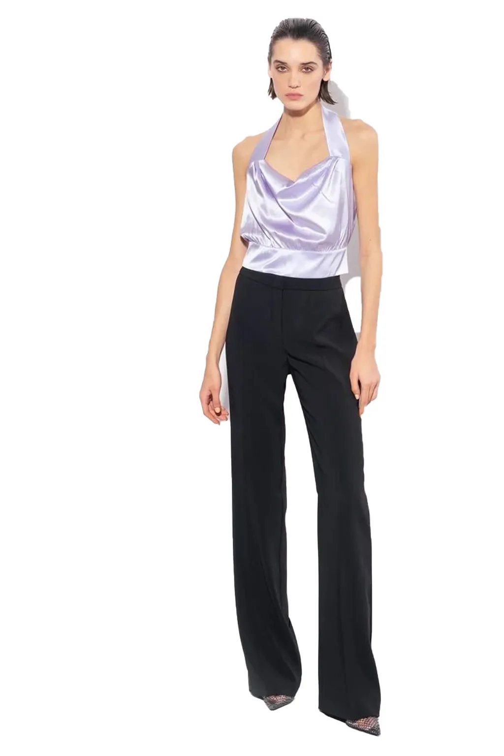 Wide-Leg Casual Pants