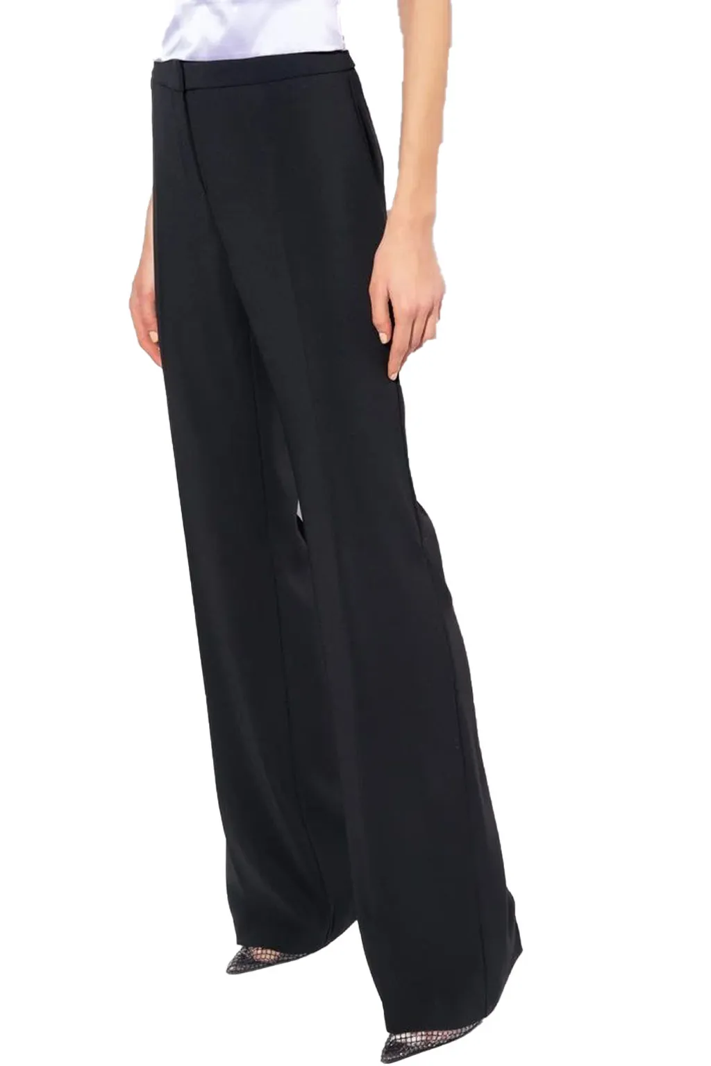 Wide-Leg Casual Pants
