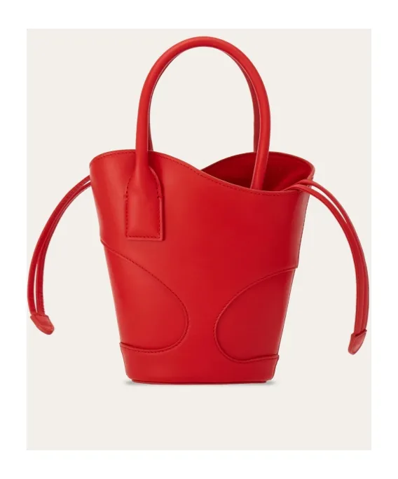 Salvatore Ferragamo Cut Out Detailed Bucket Bag