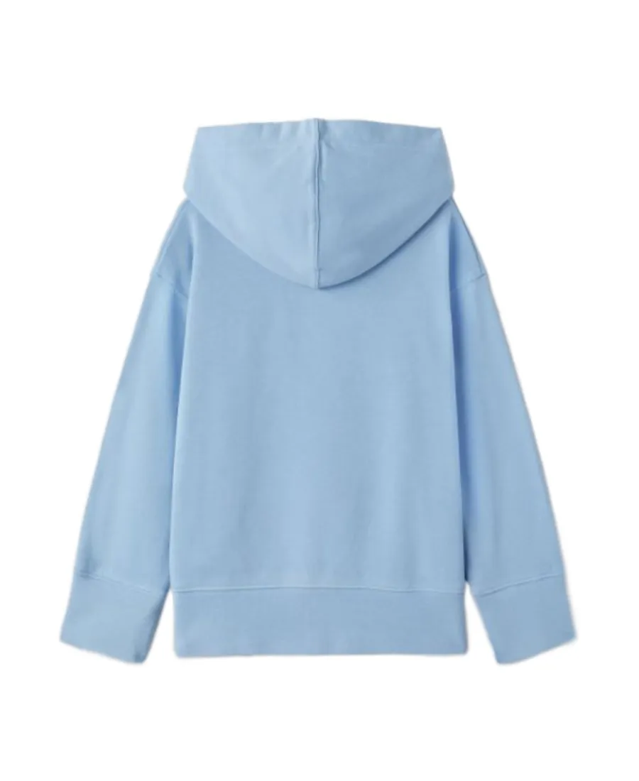 Palm Angels Kids Logo-Printed Long Sleeved Hoodie