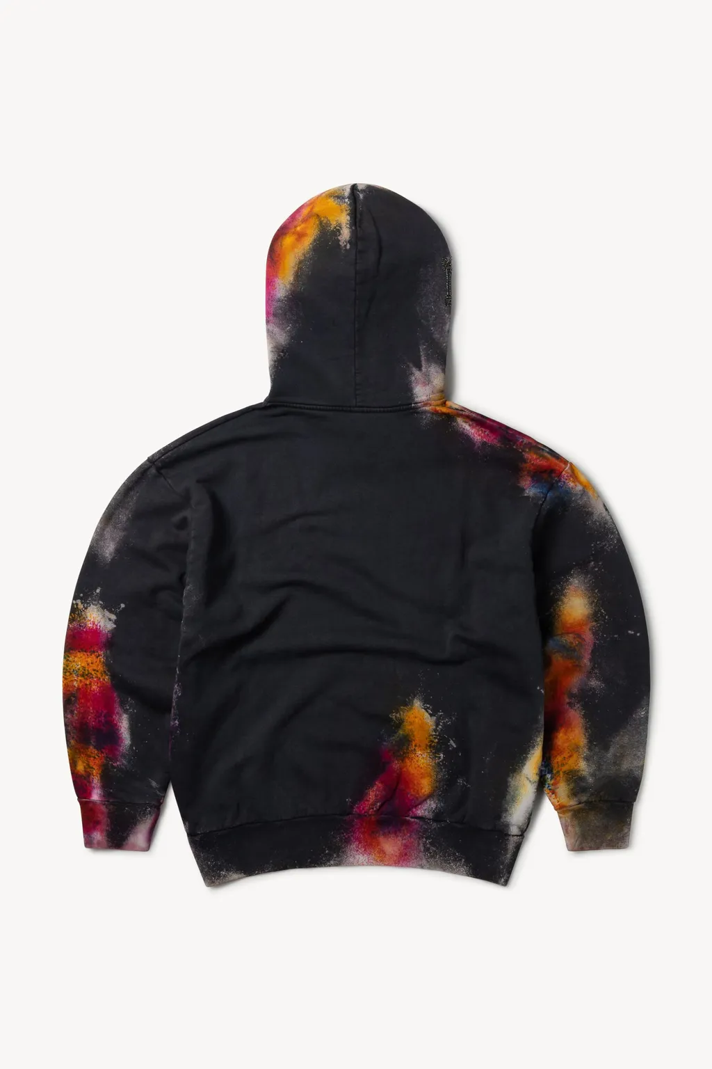 Aries Spray-Paint Drawstring Hoodie