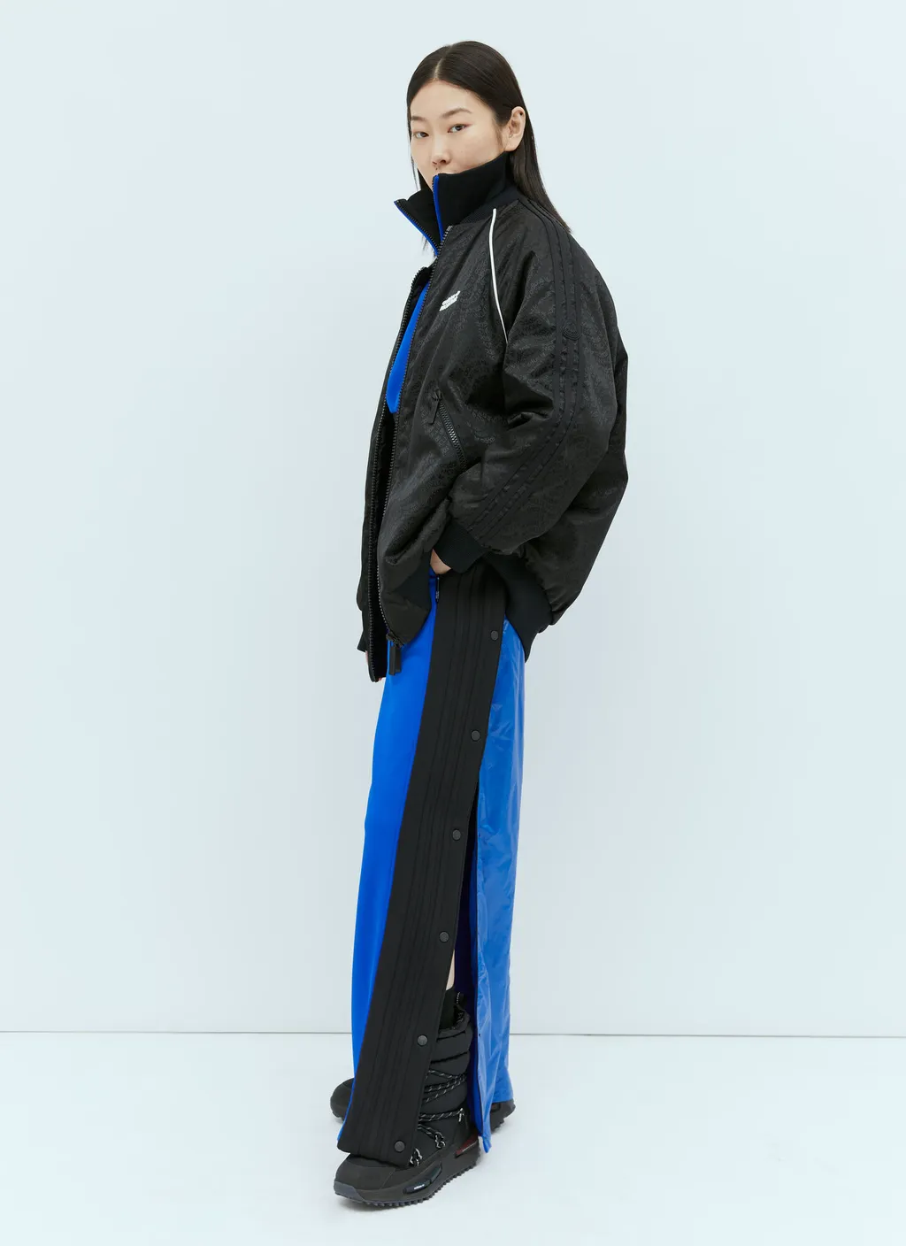 Moncler X Adidas Originals Logo Casual Pants
