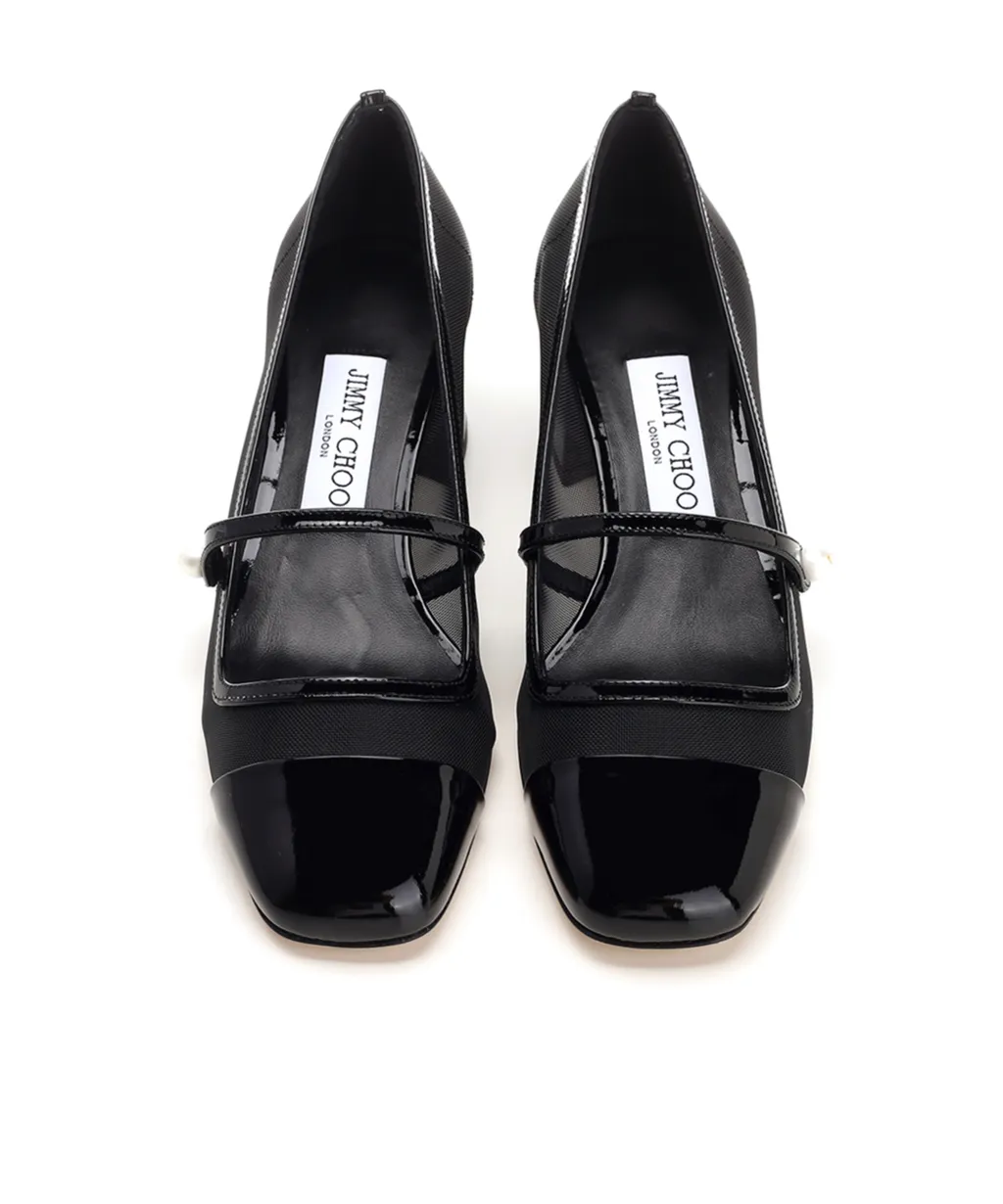 Jimmy Choo Elisa 45 Mesh Pumps