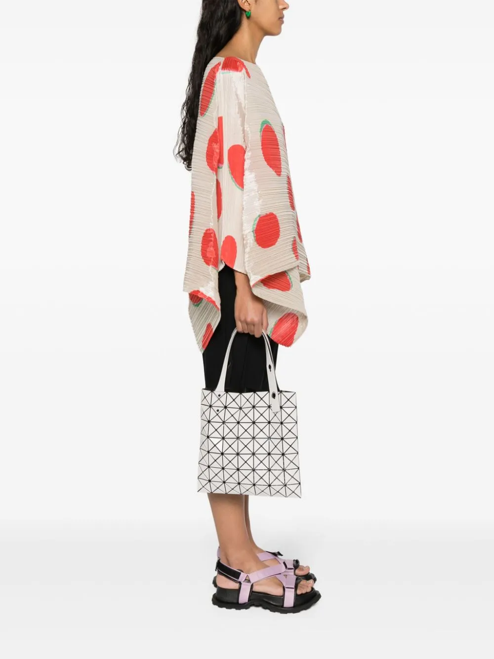 Bao Bao Issey Miyake Lucent Matte Top Handle Bag